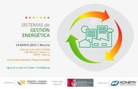 14 mayo: Jornada A3e sobre Sistemas de Gestión Energética en Murcia