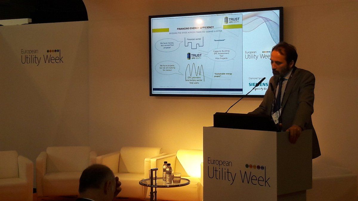 Creara presenta avances de Trust EPC South en la EUROPEAN UTILITY WEEK