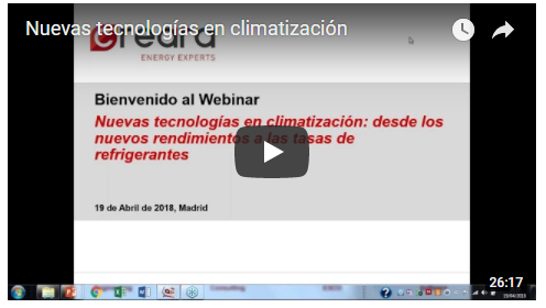 video webinar climatización