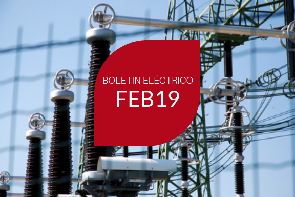 Boletín Mercado Eléctrico Febrero 2019